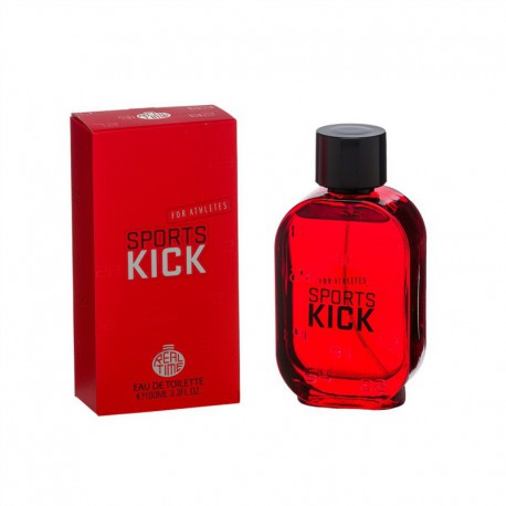 Eau deToilette 100ml Homme Sports Kick  - Real Time