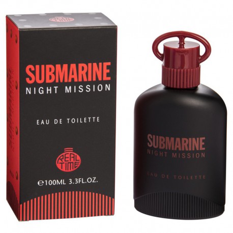 Eau deToilette 100ml Homme Submarine Night Mission  - Real Time