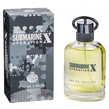 Eau deToilette 100ml Homme Submarine Operation X  - Real Time