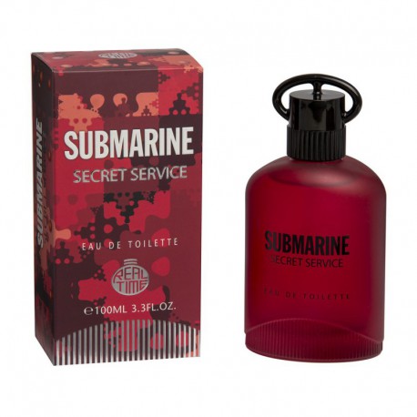Eau deToilette 100ml Homme Submarine Secret Service  - Real Time
