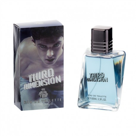 Eau deToilette 100ml Homme Third Dimension  - Real Time