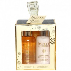 Set de Bain - Body Luxurious Gold - Vanille & Tilleul - 3 Pcs