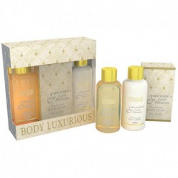 Coffret de Bain - Body Luxurious - Vanille & Tilleul - 3 Pcs