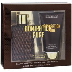 Coffret Toilette Homme - Eau de Toilette 100ml et Déodorant Admiration Pure