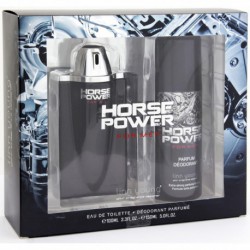 Coffret Toilette Homme - Eau de Toilette 100ml et Déodorant Horse Power