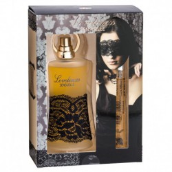 Coffret Cadeau Femme Eau de Parfum 100ml et 10ml Loveliness Sensuelle  - Real Time