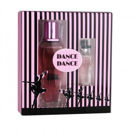 Coffret Cadeau Femme Eau de Parfum 100ml et 15ml Dance Dance  - Real Time