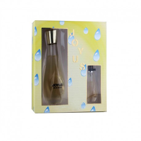 Coffret Cadeau Femme Eau de Parfum 100ml et 15ml Joy Us  - Real Time