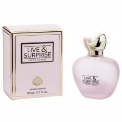 Eau de Parfum 100ml Femme Live and Surprise  - Real Time