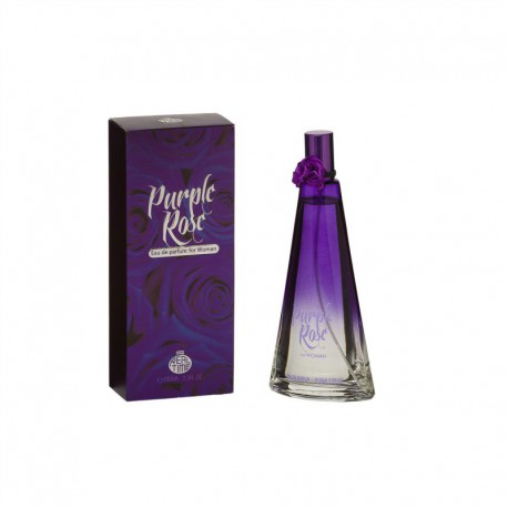 Eau de Parfum 100ml Femme Purple Rose  - Real Time
