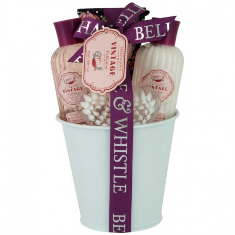 Pot de Bain - Vintage Purple - Rose & Vanille - 4 Pcs