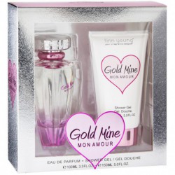 Coffret parfum Femme - Eau de Parfum 100ml et Déodorant Gold Mine Mon Amour