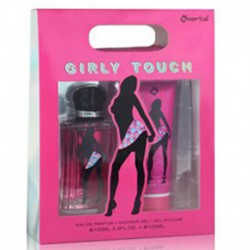 Coffret cadeau - Eau de Parfum Femme 100ml et gel douche Girly Touch