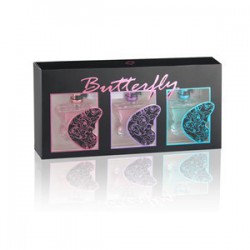 3 Eaux de parfum femme 15ml Butterfly