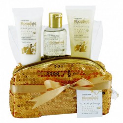 Trousse de Bain - Bloomfield Opulent - Ambre et Safran - 4 Pcs