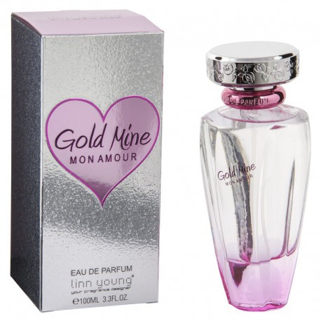 Eau de Parfum femme 100ml Gold Mine Mon Amour