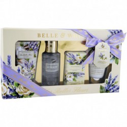 Coffret de Bain - Les Belles Fleurs - Lavande - 4 Pcs